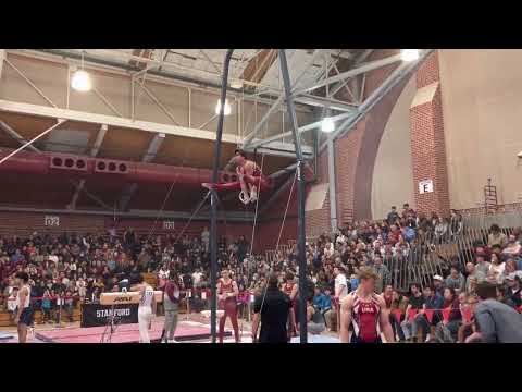Nick Kuebler Still Rings - at Stanford Open 230128