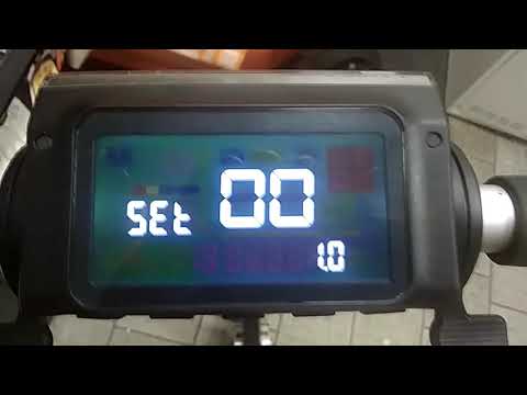 Как настроить самокат Kugoo S3 и его копии. Настройка панели приборов.