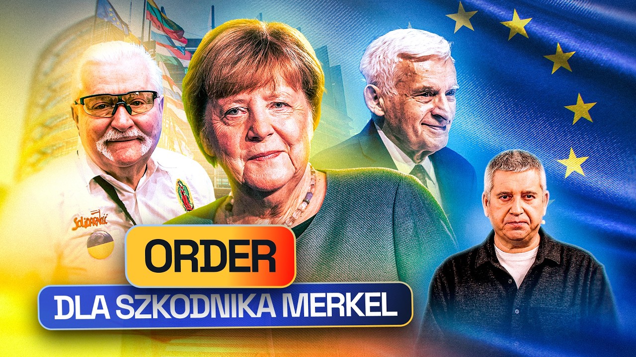 FATALNE DZIEDZICTWO KANCLERZ NIEMIEC. MERKEL, BUZEK I WAŁĘSA Z ORDERAMI