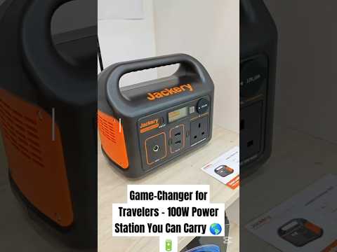 Game-Changer for Travelers – 100W Power Station You Can Carry 🌎🔋 #aliexpressfinds #traveladapter