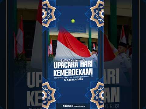 Pelaksanaan Upacara Peringatan HUT Kemerdekaan RI Ke-81 di Pesantren Sunanulhuda