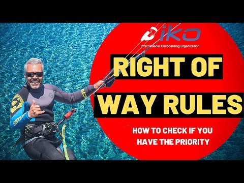 Clearing Up Some Confusion: The Right of Way Rules for Kitesurfers