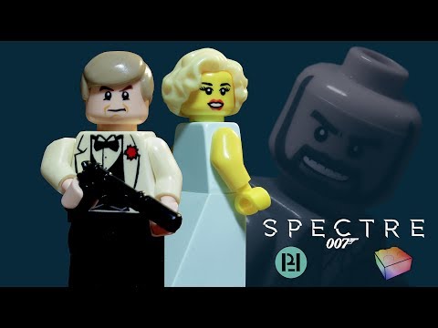 LEGO Spectre - James Bond Train Scene