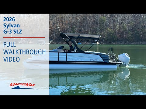 2026 Sylvan G-3 SLZ | MarineMax Lake Lanier