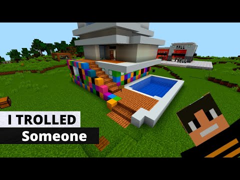 GAMING WITH GAMER - first trolling in Minecraft troll server | Malayalam | GAMING WITH GAMER