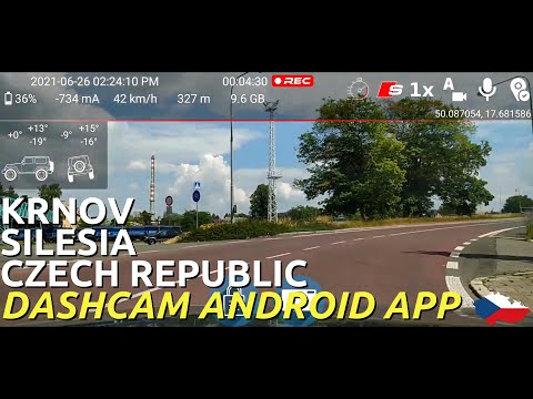 Krnov - Czech Republic - Slezsko | Road Drive with Dash Cam | 1080p | 60 FPS | 🔇