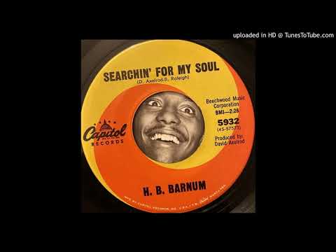 H.B. Barnum - Searchin' for My Soul (Capitol) 1967