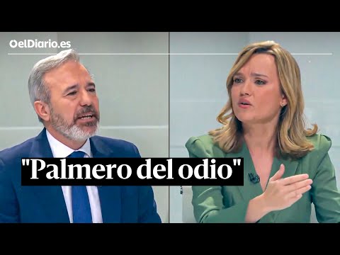 Cara a cara entre Jorge AZCÓN y Pilar ALEGRÍA