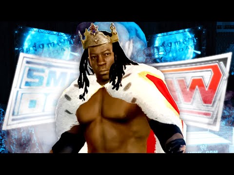WWE SmackDown vs Raw 2008 - 24/7 Mode Part 1 - A NEW JOURNEY! KING BOOKER ARRIVES!!