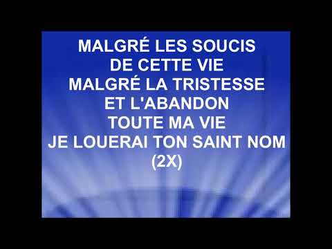 JE LOUERAI TON SAINT NOM - Luc Dumont feat Colin Généreux