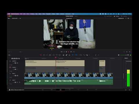 #resolve #tutorial How to create automatic subtitles and translate them into a different language