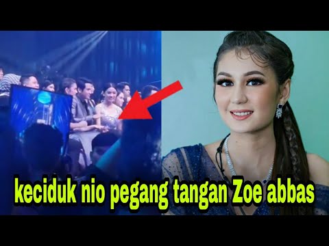 wow... keciduk nio pegang tangan Zoe abbas dengan mesra hingga bikin nitizen kepo ternyata...