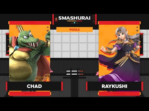 Smashurai: Triforce Dojo - Chad (King K. Rool) Vs. Raykushi (Zelda) Pools