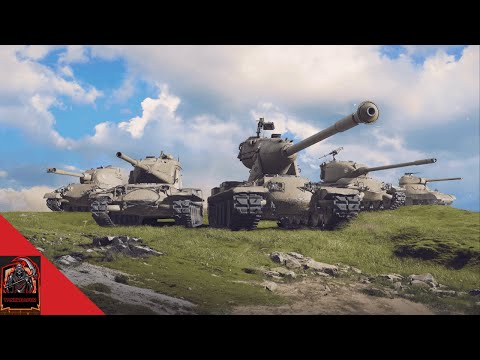 NEW Tech Tree Tanks: U.S. Yoh Heavy Tanks / World of Tanks console