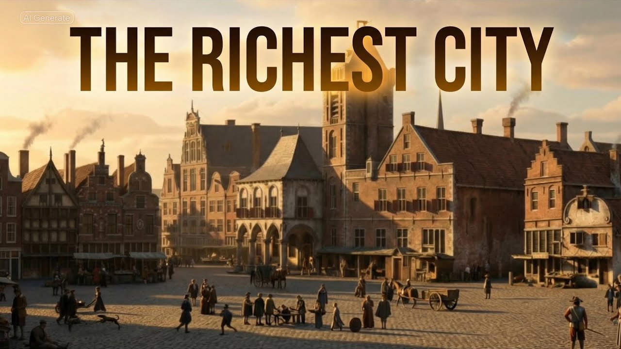 A Tour of Amsterdam in the 1600s (AI Reconstruction)