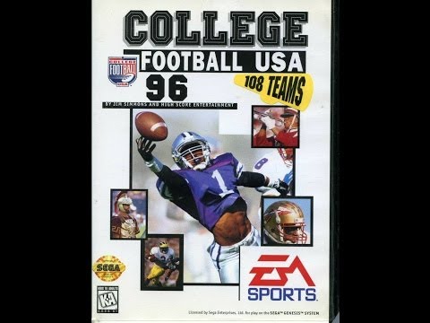 College Football USA 96 Megadrive