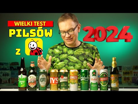 Wielki Test Pilsów z Biedronki 2024