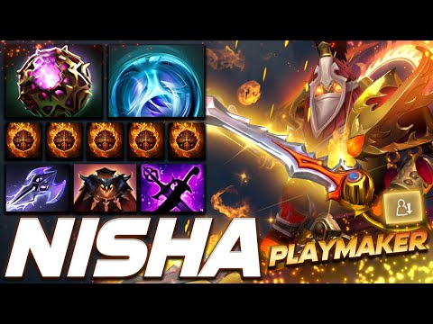 Nisha Ember Spirit Playmaker - Dota 2 Pro Gameplay [Watch & Learn]