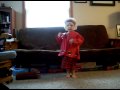 Hannah Tries To Sing Nabu Noreah From A Sesame Street Video