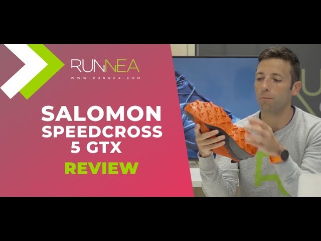 Vídeo relacionado con Salomon SPEEDCROSS Gore-tex Impermeables Zapatillas de senderismo para hombre