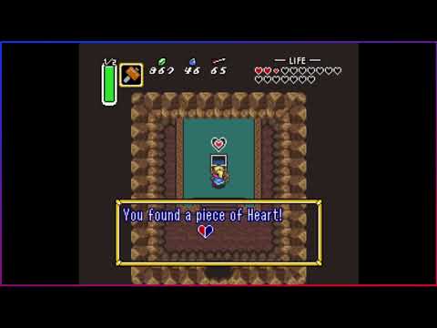 Turtle Rock Seventh Crystal Guide in The Legend of Zelda: A Link to the Past