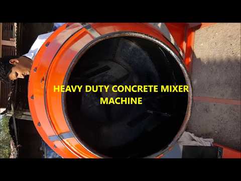 PAVER BLOCK CONCRETE MIXER