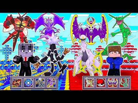 Minecraft - MUNDO DE LUCKY PIXELMON POKÉMON  vs MUNDO DE LUCKY PIXELMON ULTRA BEAST! (Pokémon)