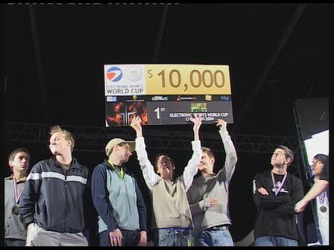 Quake 3 Esports Gameplay Live Finals, ESWC 2004 Quake 3 Arena, Sweden vs USA.