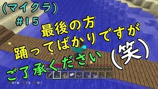 マイクラ＃15 人はテンションが上がると踊るんですね（笑）