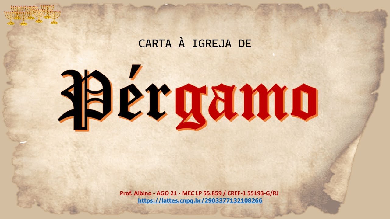 CARTA À IGREJA DE PÉRGAMO, JESUS O IUS GLADII