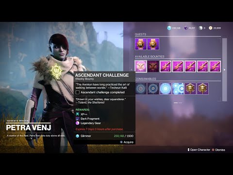 Destiny 2 : Ascendant Challenge 14/02/23