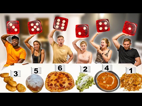 A die determines what food you get for one day.