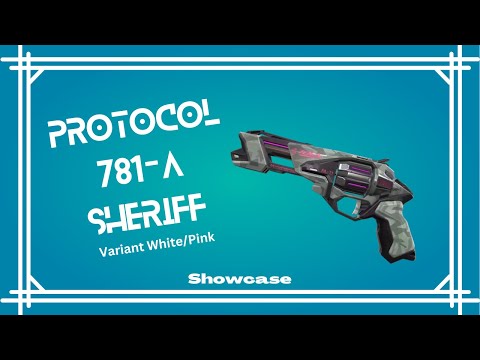 Protocol 781-A Sheriff Pink Variant (Sheriff Protocolo 781-A Variante Rosa) Showcase