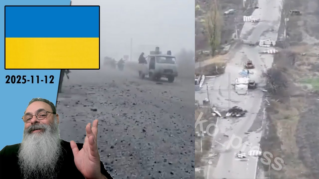 #Ucrânia 2025-11-12: &quot;MAD MAX&quot; RUSSO em POKROVSK foi ELIMINADO pelos UCRANIANOS