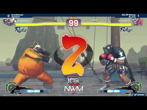#NWM7 #USF4 T16 L1 - brenttiscool (RUF) vs EG PR Balrog (BOX)