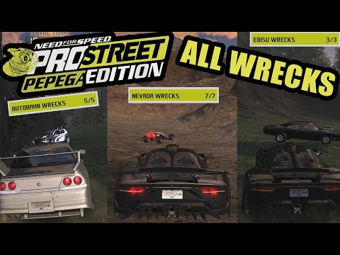 All Wrecks in NFS Pro Street Pepega Edition(now complete)