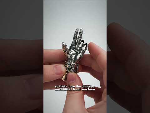 COPPERTIST.WU| Mechanical Hand Pendant