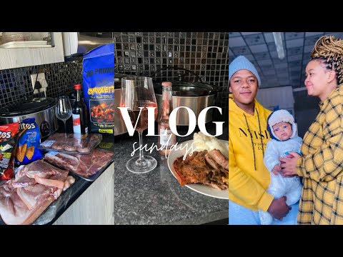 Sundays Are For Lovers | Braai with us | Vlog | Celebrating 2000 subies | south african couple