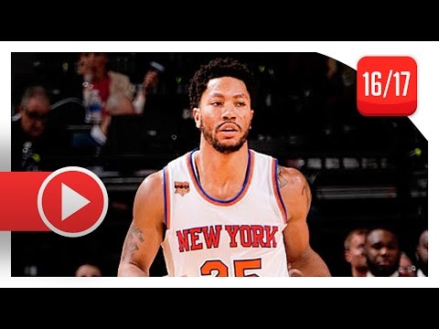 Derrick Rose Full Highlights vs Rockets (2016.12.31) - 21 Pts, 7 Ast, 5 Reb