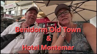 Old Town Benidorm and Montemar Hotel Room