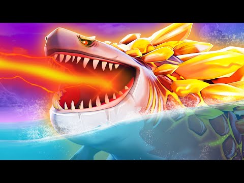 NEW VOLCANIC GODZILLA SHARK MAGMAJIRA! - Hungry Shark Evolution - Part 6 | Pungence