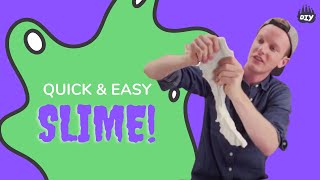 How to make quick and easy slime at home! | Science experiments for kids | #doitwithdiy