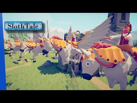 Melee Units are Nothing Compared to PEGASUS | TABS MOD ( 5x PEGASUS vs Every Faction )