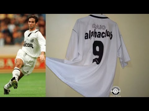 Gols de Caio Ribeiro no Santos (muitos golaços)