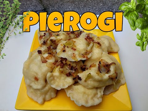 #Yummy World# Pierogi Ruskie - Potato - Cheese Pierogi - popular types of Polish dumplings
