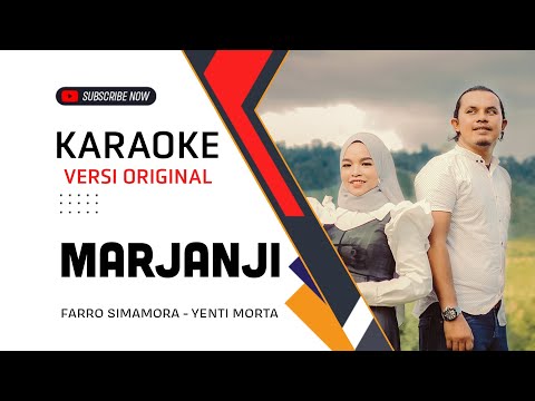 Karaoke Marjanji - Farro Simamora Feat Yenti Morta - Lagu Tapsel