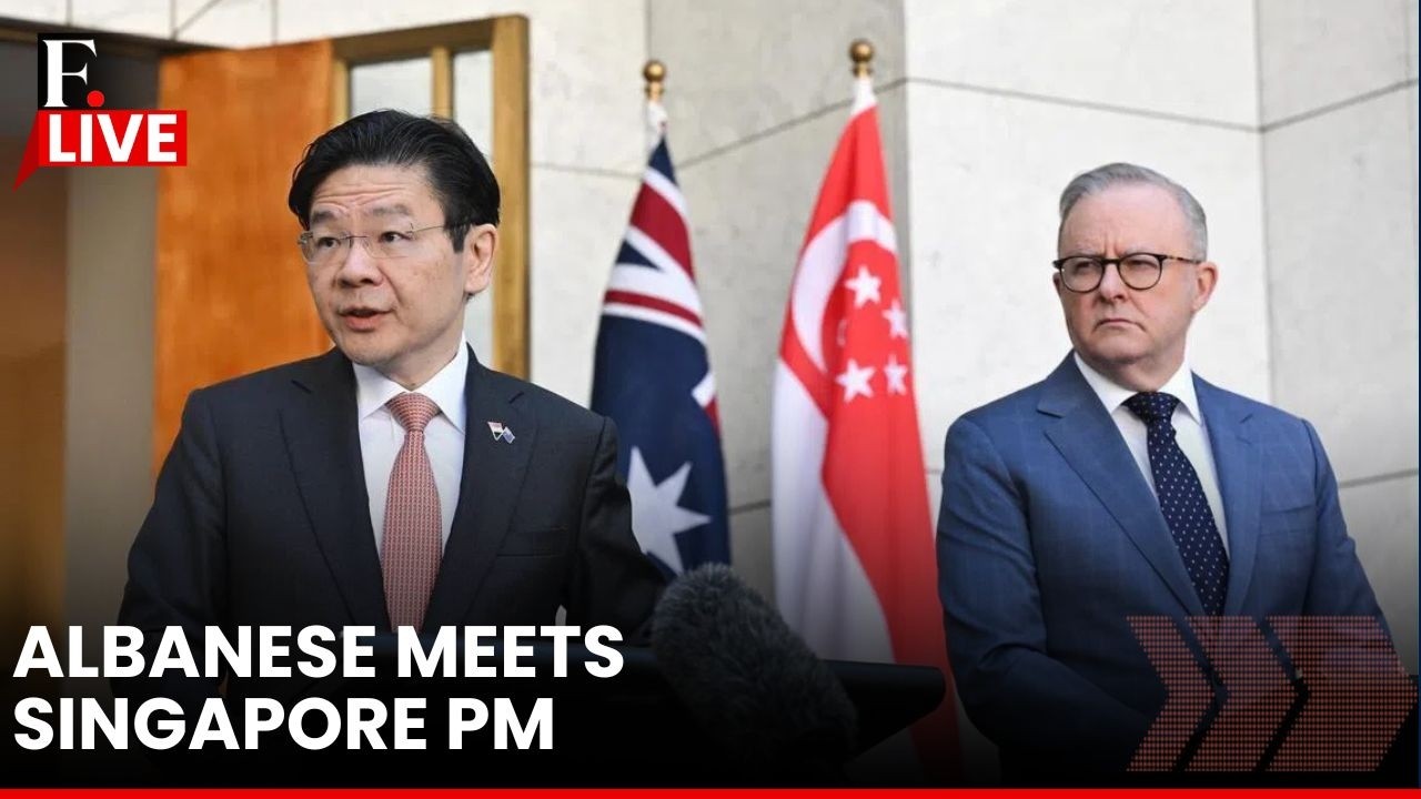 LIVE: Australian PM Albanese Holds Talks With Singapore PM Wong Over Fuel Supplies | US Iran War