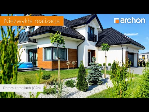 Dom w kameliach (G2N) – Niezwykła realizacja I ARCHON+ Projekty Domów