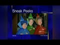 Sneak Peeks Menu Disney 2006