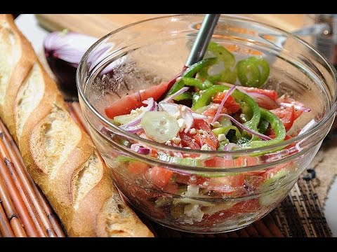 Ensalada de jitomate - Receta fácil de preparar